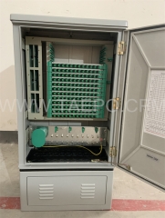144 Fasern Outdoor Telecom SMC Street Faser Optical Cross Connection Cabinet