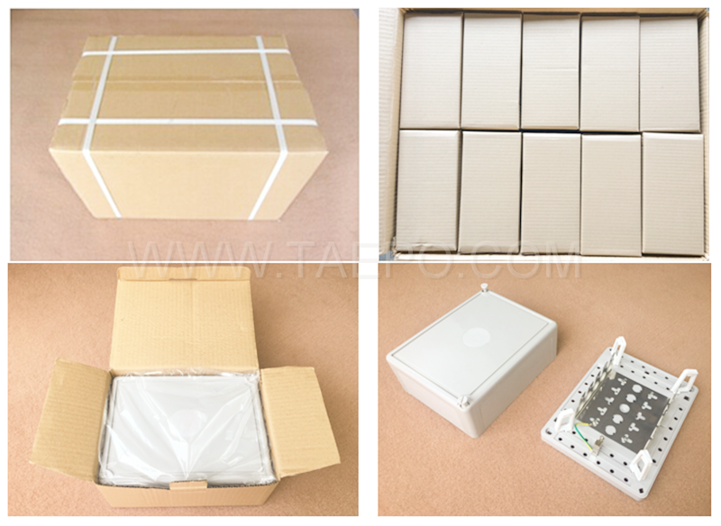 Verpackungsbilder für Innenverteilungsbox für 50 Paare für LSA-Modul