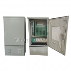 144 Fasern Outdoor Telecom SMC Street Faser Optical Cross Connection Cabinet