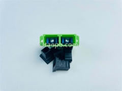Singlemode Duplex SC APC -Adapter -Glasfaserfaser