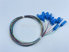 Singlemode 12 Fasern SC/UPC -Glasfaserfanout -Zopf mit gutem Preis