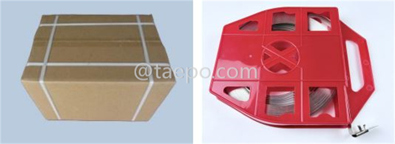 Zeichnung für Edelstahlband, 30 m