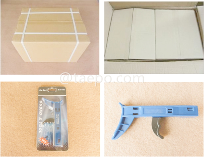 Verpackungsbilder des Kabelbinder-Befestigungswerkzeugs