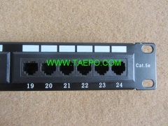 24-Port-CAT5E Patch-Panel