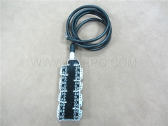 Fettgefüllte 20 Paar Dropwire Terminal Block -Stubmodul mit Kabel