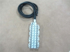 Fettgefüllte 20 Paar Dropwire Terminal Block -Stubmodul mit Kabel