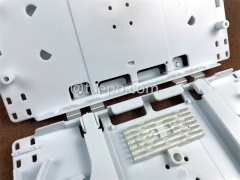 Kunststoffscharnier für Glasfaserspleißschale TP-3104