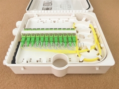 Outdoor 12 Fasern FTTH SC FDB -Glasfaserverteilungsbox