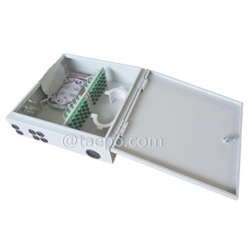Outdoor 48 Fasern Kaltem Rollstahlgehäuse Faserverteilung FDB -Box mit austauschbaren Patchplatten