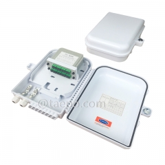 Outdoor SC Typ 16 Fasern Kunststoff Ftth Faser Splitter FSB Box mit Casette plc Splits