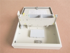 Kalte Rollstahlgehäuse im Freien 32 Fasern SC Faser Splitter Box Lüfter für Kassetten -Plc -Splitter