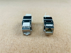 CAT6 STP 8P8C RJ45 180-Grad-AP-Keystone-Buchse