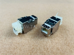 CAT6 STP 8P8C RJ45 180-Grad-AP-Keystone-Buchse