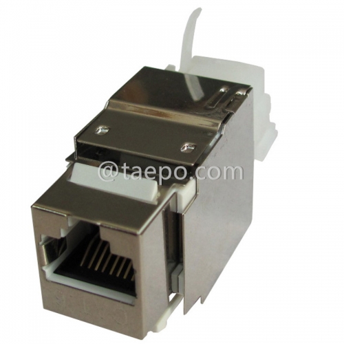 CAT6 STP 8P8C RJ45 180-Grad-AP-Keystone-Buchse