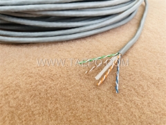 4 Paar CAT6 UTP blankem Kupfer AWG23 Massivleiter LAN-Kabel 305m / roll