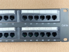 48-Port-CAT5E Patch-Panel