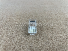 CAT6A RJ45 8P8C UTP Modularstecker zum Anschluss von Telekommunikationsgeräten