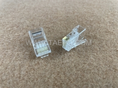 CAT6A RJ45 8P8C UTP Modularstecker zum Anschluss von Telekommunikationsgeräten