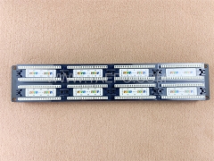 19 Zoll 2U 48 Port CAT6 RJ45 UTP Netzwerk Patchpanel