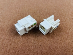 CAT 6 ungeschirmte UTP 90-Grad-RJ45-Keystone-Buchse mit gutem Preis