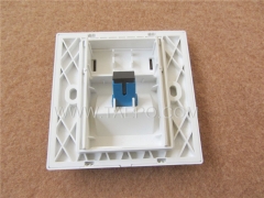 86x86mm Glasfaser-Frontplatte für Duplex-SC-Adapter