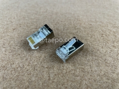 CAT5E RJ45 8P8C STP geschirmter modularer Netzwerkstecker