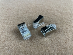 CAT5E RJ45 8P8C STP geschirmter modularer Netzwerkstecker