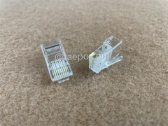 CAT6 RJ45 8P8C UTP Netzwerk Modulare Steckverbinder