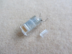 CAT7 RJ45 8P8C STP geschirmter Modularstecker