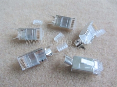 CAT7 RJ45 8P8C STP geschirmter Modularstecker