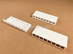 8-Port-Oberflächenbox, CAT5E, RJ45, 8P8C, UTP, 190x74x28 mm, AP-Stil, ohne Keystone-Jack