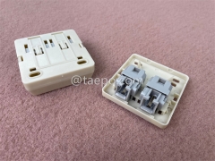 2-Port CAT3 2P2C RJ11 Telefonkabel-Anschlussbox mit Geleefüllung