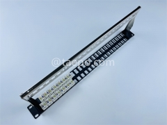 19 Zoll 1HE 48 Port Blank Patchpanel für UTP Keystone-Buchse