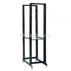 4-Pfosten-42U-19-Zoll-Server-Rack mit offenem Rahmen