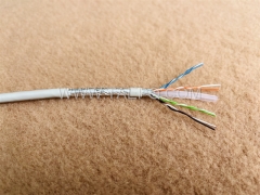 4 Paare CAT6 FTP geschirmtes blankes Kupfer-Netzwerk-LAN-Kabel