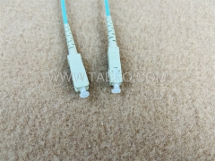 Multimode 50/125um OM3 Simplex SC UPC 3mm Glasfaser-Patchkabel