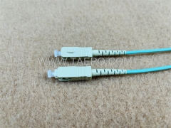 Multimode 50/125um OM3 Simplex SC UPC 3mm Glasfaser-Patchkabel