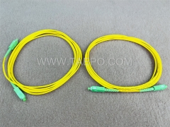 Singlemode 9/125um OS1 Simplex SC APC 3mm Glasfaserkabel Patchkabel