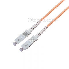 Multimode 50/125 um OM2 Simplex SC UPC 3 mm Glasfaser-Patchkabel