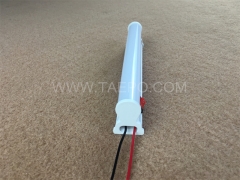 7W 20-80VDC LED T5 Röhrenlampe mit Kunststoffsockel und Schalter