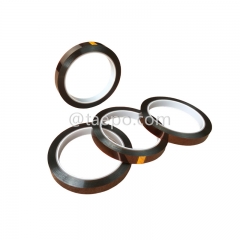 0,08 mm Dicke, 5 mm bis 30 mm Breite, 33 m Länge, Kapton-Hochtemperatur-Polyimidband