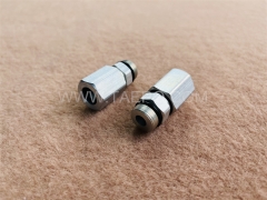 Wasserdichter RG11-Aluminium-Durchgangsstecker für CATV