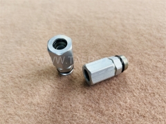 Wasserdichter RG11-Aluminium-Durchgangsstecker für CATV