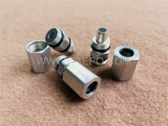 Wasserdichter RG11-Aluminium-Durchgangsstecker für CATV