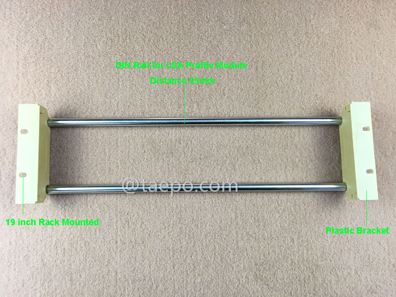 Illustration für 10-Paar LSA-Profilmodul-Rack