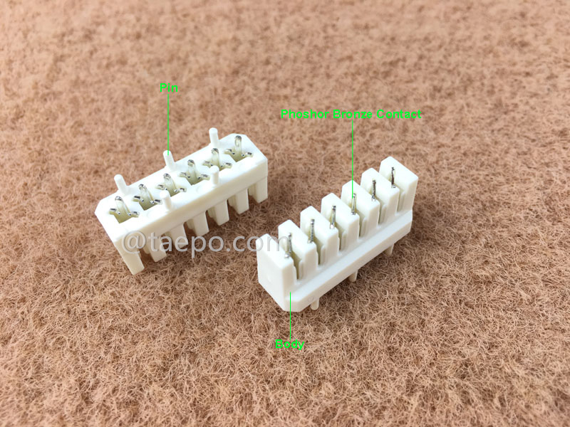 Abbildung des 6-poligen PCB-Verbindungsmoduls