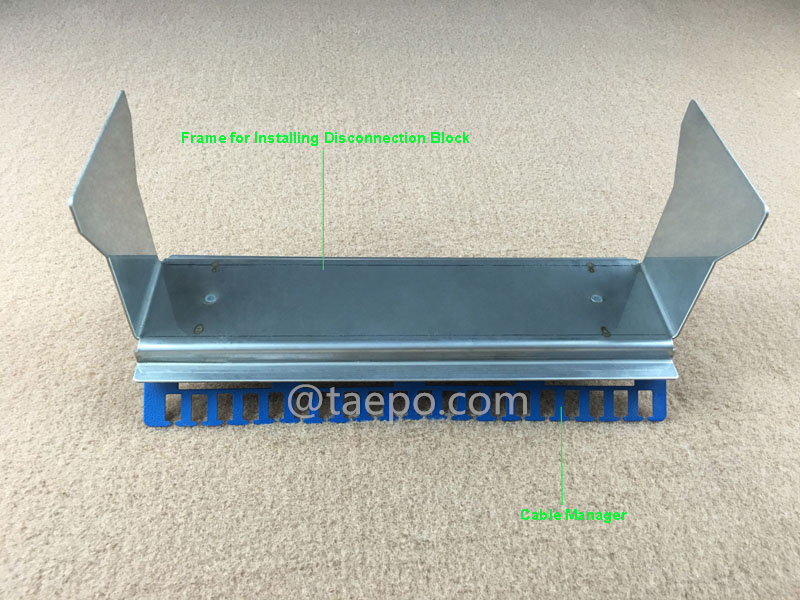 Illustrationsbilder für 200-Paar-Back-Mount-Rahmen für MDF-Trennblock ID3000