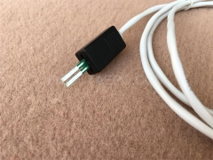 2-poliges NT-Verbindungskabel, Prüfstecker zu Krokodilklemme, 1,5 m