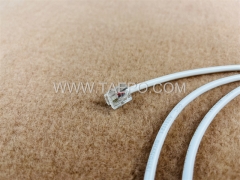 2-poliges SM-Prüfkabel, mit Prüfstecker auf 6P2C Modularstecker für MDF-Abschaltblock 71 #TP-1401-100, 1,5 m