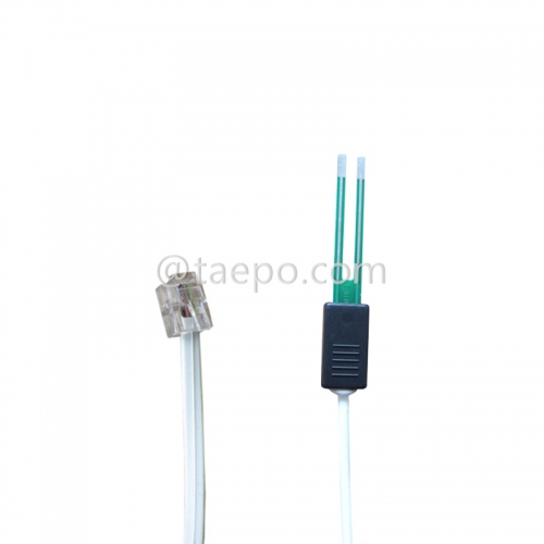 2-poliges SM-Prüfkabel, mit Prüfstecker auf 6P2C Modularstecker für MDF-Abschaltblock 71 #TP-1401-100, 1,5 m